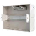Rozvádzač NUOVA 3512 IP40, 12mod., pod omietku, priehľ. dvere, 215x305x100mm