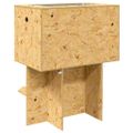 vidaXL Terárium Hnedá 80 x 50 x 100 cm OSB