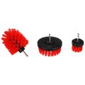 Sada kartáčov na vrtačku pre čistenie auta CAR DETAILING DRILL BRUSH 3 MEDIUM, 3 ks SIXTOL
