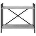 vidaXL Regál na knihy 60 x 30 x 50 cm Kompozitné drevo Sivý dub sonoma