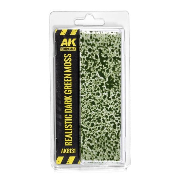 Dekorácia AK Interactive - Realistic Dark Green Moss