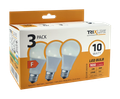 LED žiarovka Trixline 10W A60 E27 teplá biela 3 PACK