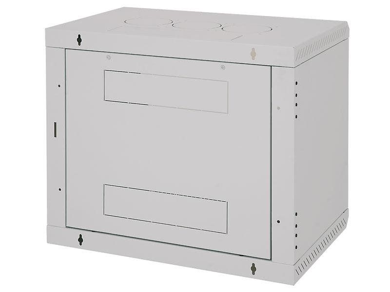 Triton 19' rozvádzač jednodielny 18U/400mm vylamovací otvor pre ventilátor