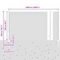 vidaXL Hexagonálny plot s stĺpom 50 x 1,6 m PVC potiahnutá oceľ Zelená
