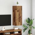 vidaXL TV nástenná skriňa 40,5 x 30 x 102 cm Staré drevo