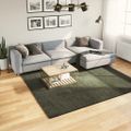 vidaXL Koberec HUARTE krátky vlas mäkký umývateľný zelený 240x240 cm