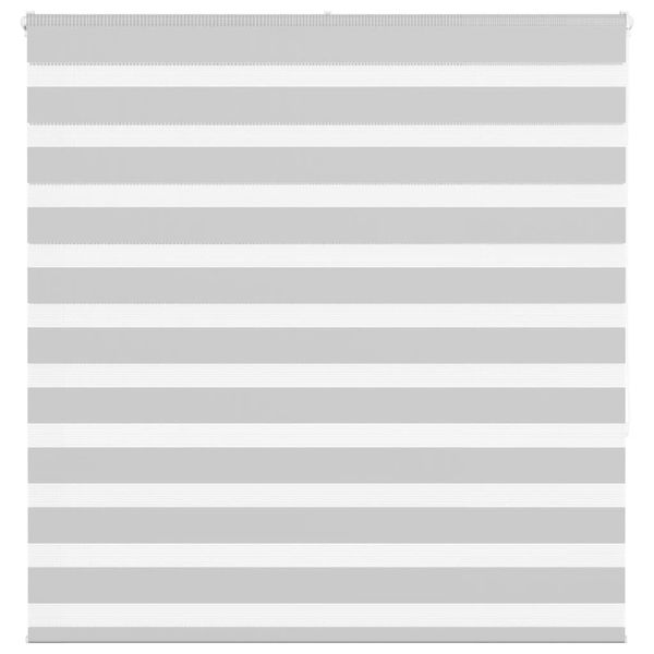 vidaXL Zebra roleta svetlosivá 145x150cm šírka látky 140,9cm polyester