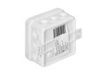 Krabica inštalácie rozbočovacia FD 12 ORNO OR-JB-13802W, plastová, s odkladacím víčkom, 12x 2,5 mm2, na omietku, IP54