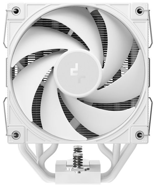 DEEPCOOL chladič AK700 DIGITAL WH Chladic, pro CPU, pro Intel i AMD, socket 1851, 1700, 1200, 115x, AM5, AM4, 1× 120mm PWM ventilátor, 7× heatpipe, digitální displ