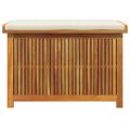 vidaXL Vonkajší box na vankúše 90x50x60,5 cm akáciový masív