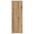 vidaXL vešiak na topánky Artisan Dub 54x34x100,5 cm Konštrukčné drevo