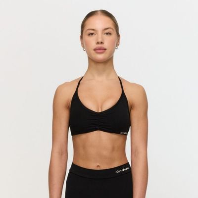 Športová podprsenka Fierce Black - GymBeam, veľkosť XL