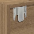 vidaXL TV stolíky 2 ks dub artisan 60x31x25,5 cm spracované drevo