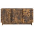 vidaXL TV skrinka 99 x 34,5 x 50 cm Dymový dub Kompozitné drevo