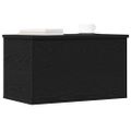 vidaXL Úložná krabica Čierny dub 60 x 35 x 35 cm Kompozitné drevo