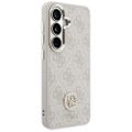 Puzdro Guess 4G Big Rhinestone Triangle Strap MagSafe pre Samsung Galaxy S26 ružová