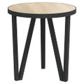 vidaXL Čajový stolík dub sonoma Ø35 cm MDF