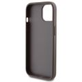 Obal Guess pre iPhone 15 6,1" GUHCP15SG4GFBR hnedá HC PU 4G Metal Logo
