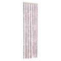 vidaXL Záves proti hmyzu strieborno-sivý a ružový 56x200 cm ženilka
