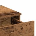 vidaXL Toaletný stolík Staré drevo 100 x 40 x 120 cm Kompozitné drevo