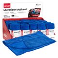 Sada utierok z mikrovlákna 20 ks 500 gsm 30 × 40 cm AMiO-04490