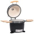 Záhradný keramický gril, údiareň Kamado, 33 cm