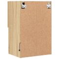 vidaXL TV skrinky s LED svetlami 2 ks dub sonoma 40,5x30x60 cm