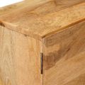 vidaXL Úložné skrine Hnedá 110 x 30 x 40 cm Masívne mango drevo