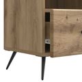 vidaXL TV skrinka 102 x 34,5 x 50 cm Dub artisan Kompozitné drevo