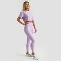 Dámske legíny Limitless s vysokým pásom Lavender - GymBeam, veľkosť XXL, veľkosť oblečenia XXL