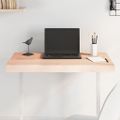 vidaXL Stolová doska 80x50x(2-6) cm neošetrený masív živé hrany