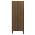vidaXL Komoda hnedý dub 69,5x32,5x90 cm spracované drevo
