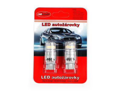 Autožiarovka LED T20 12V CARCLEVER 95AC005 balenie 2 ks