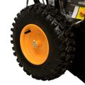 vidaXL Snehová fréza, 6.5 HP žlto-čierna