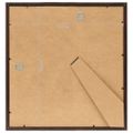 vidaXL Fotorámiky na stenu alebo stôl 5 ks čierne 50x50 cm MDF