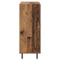 vidaXL Servírovacia skriňa Staré drevo 69,5 x 34 x 90 cm