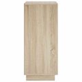 vidaXL Skriňa na topánky 48 x 38 x 87,5 cm Kompozitné drevo Dub sonoma