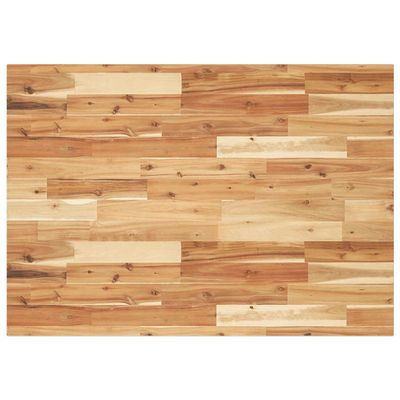 vidaXL Stolová doska s olejovou úpravou 80x70x2 cm masívne drevo akácia