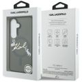 Puzdro Karl Lagerfeld IML KC Script MagSafe pre Samsung Galaxy S26 čierne