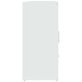 vidaXL Komoda biela 91x29,5x65 cm kompozitné drevo