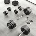 Sada bitumenových závaží 4x1,25 kg, 31 mm, REBEL ACTIVE RBA-2100