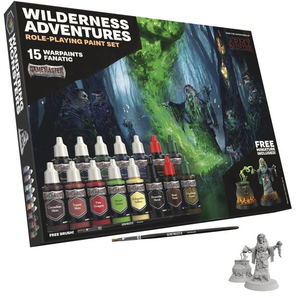 GameMaster: Wilderness Adventures - Sada farieb na maľovanie postáv