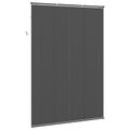 vidaXL Žalúzia Strieborná šedá 213 x 140 cm 25 mm PVC