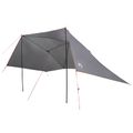 vidaXL Auto Stan 308 x 215 x 220 cm Šedá a oranžová Polyester a oceľ