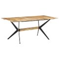 vidaXL Jedálenský stôl 180x90x76 cm mangovníkový masív