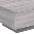 vidaXL Konferenčný stolík sivý sonoma 55x55x31 cm kompozitné drevo