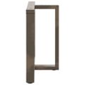 vidaXL Nohy k jedálenskému stolu v tvare T, 2 ks, čierne, 100x35x(72-73) cm, oceľ