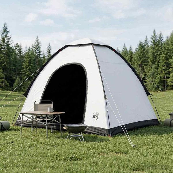 vidaXL Kempingový stan so strechou 185T polyester s PU náterom