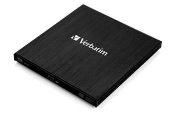 VERBATIM Externý Blu-ray Slimline zapisovač USB 3.1 Gen 1 (USB-C)