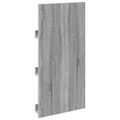 vidaXL Regál na časopisy Sivý Sonoma 51 x 11 x 102 cm Kompozitné drevo